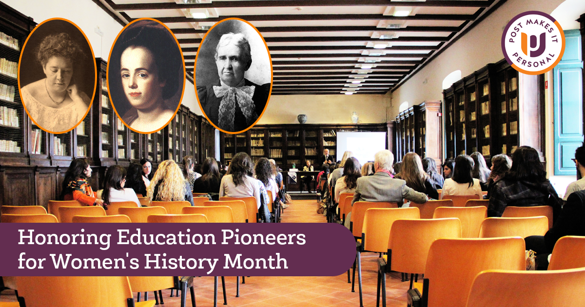 Honoring Education Pioneers for Women’s History Month