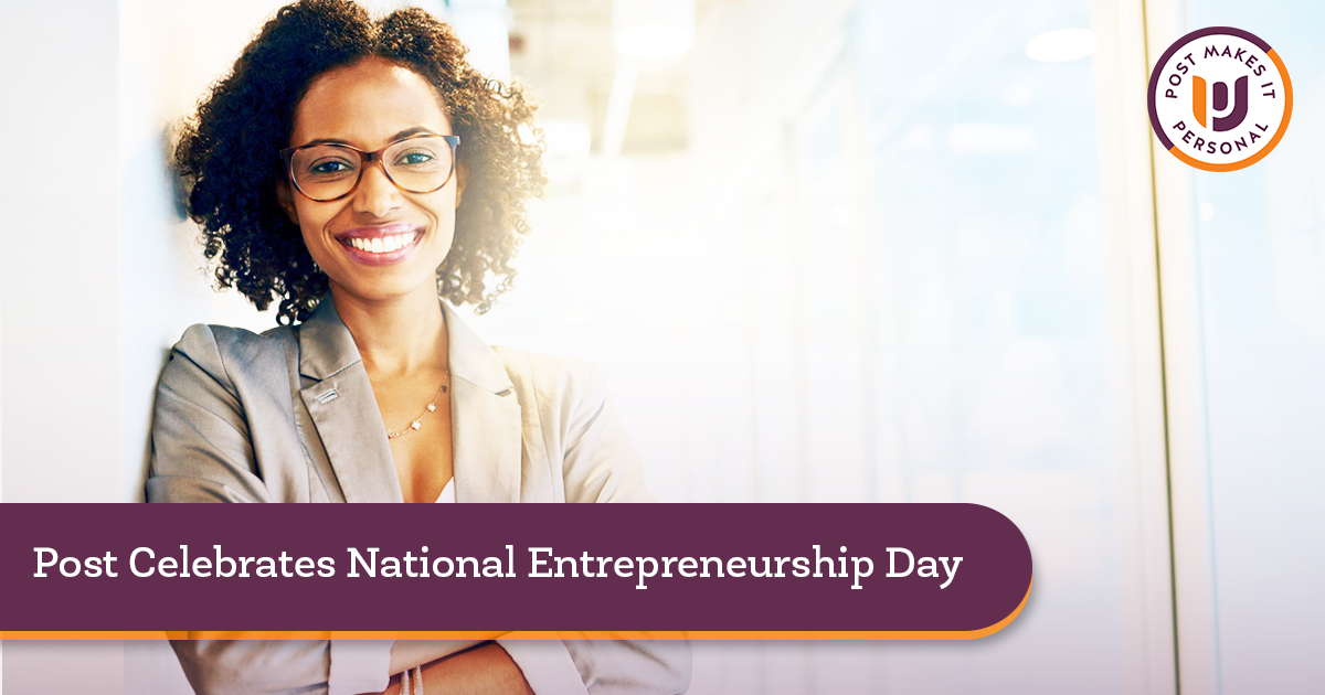 Post Celebrates National Entrepreneurship Day