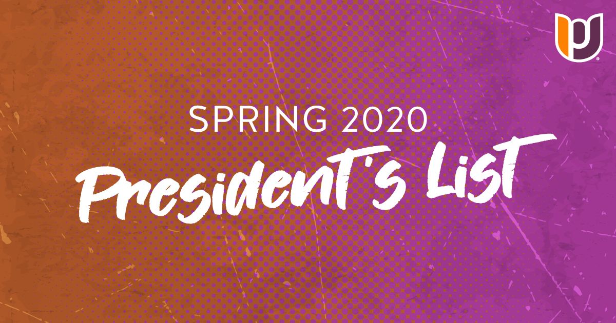 Spring 2020 President's List Post University