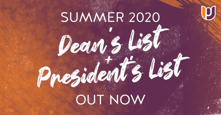 graphic saying dean's and president's list