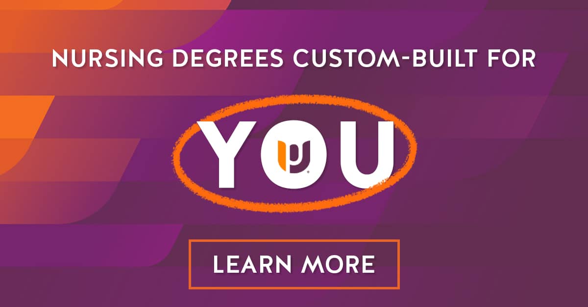 Nursing degrees custom built for you - click to learn more