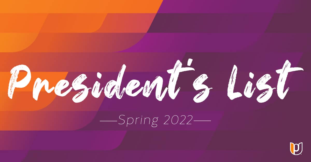 Spring 2022 President's List