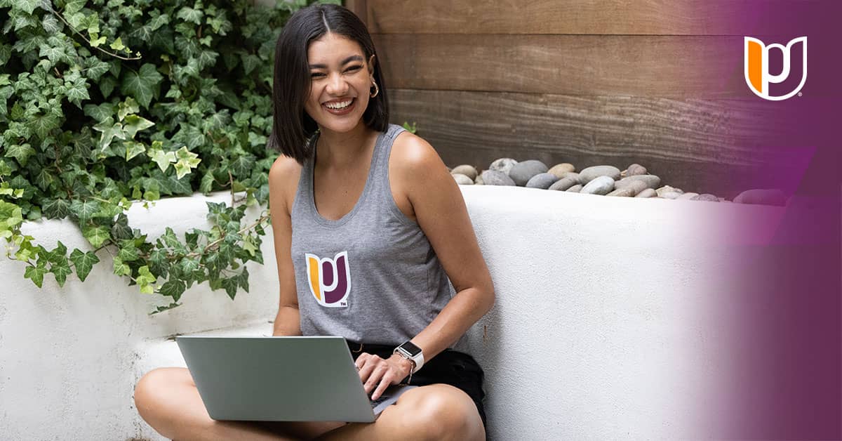 Student Doing Online Coursework