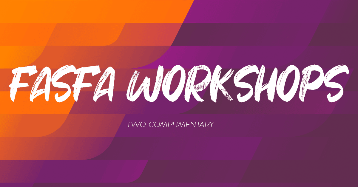 FAFSA workshop announcement
