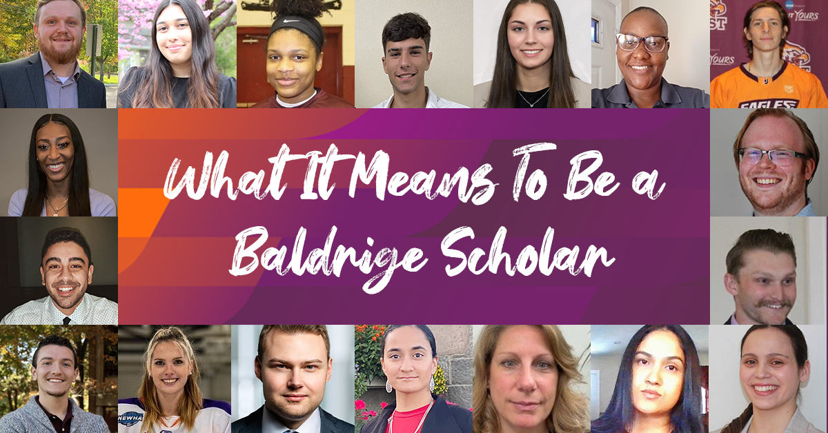 Celebrating 2023 Baldrige Scholars