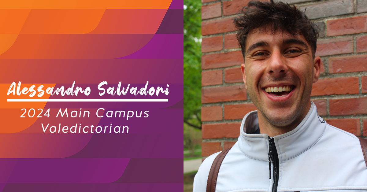 Meet Our Valedictorians – Alessandro Salvadori – 2024 Main Campus