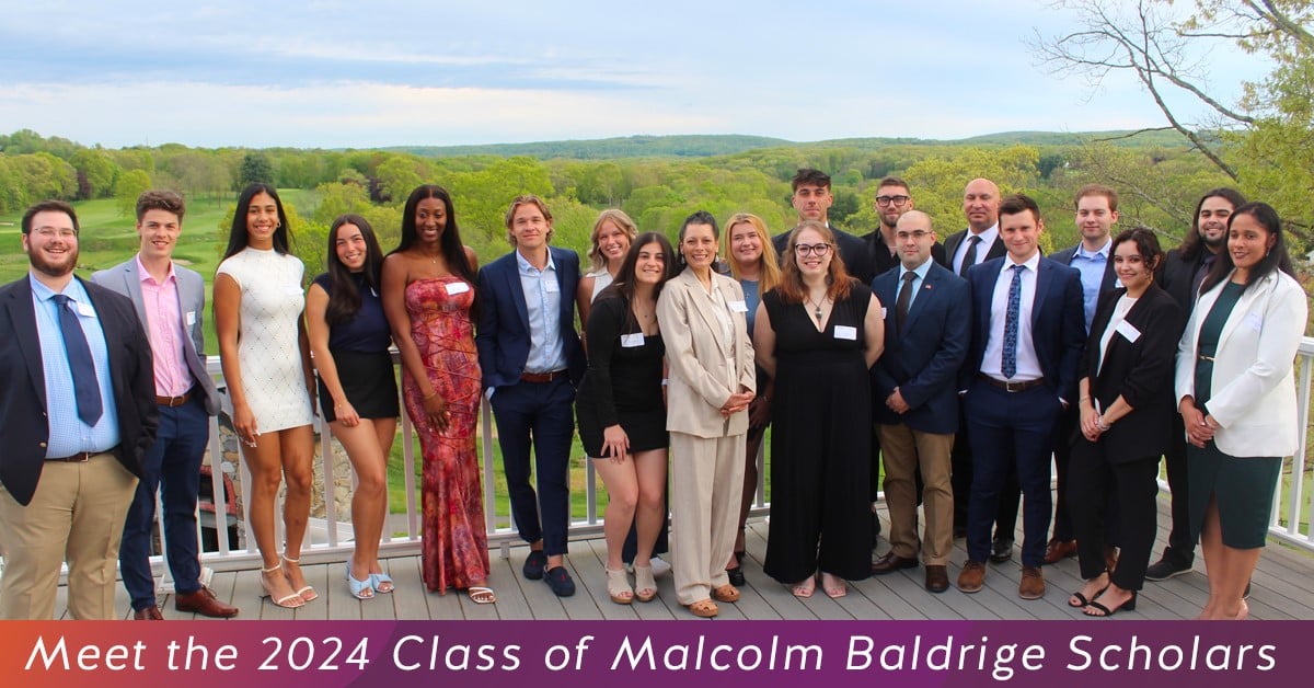 Meet the 2024 Baldrige Scholars  Student Spotlight